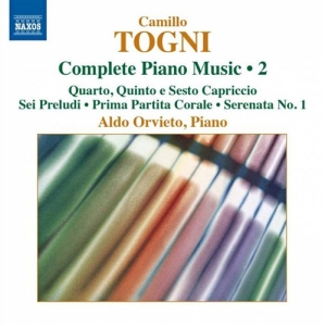 Togni - Piano Music Vol 2 in der Gruppe CD bei Bengans Skivbutik AB (1076683)