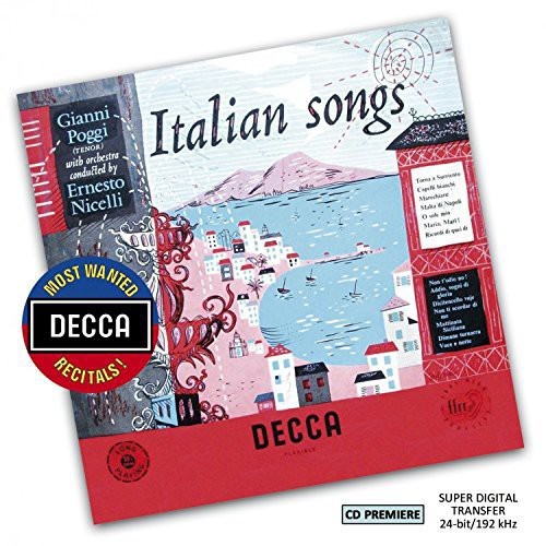 Gianni Poggi - Italian Songs in der Gruppe CD / Klassiskt bei Bengans Skivbutik AB (1086956)