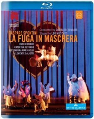 Spontini - La Fuga In Mascera (Blu-Ray) in der Gruppe DVD & BLU-RAY bei Bengans Skivbutik AB (1088457)