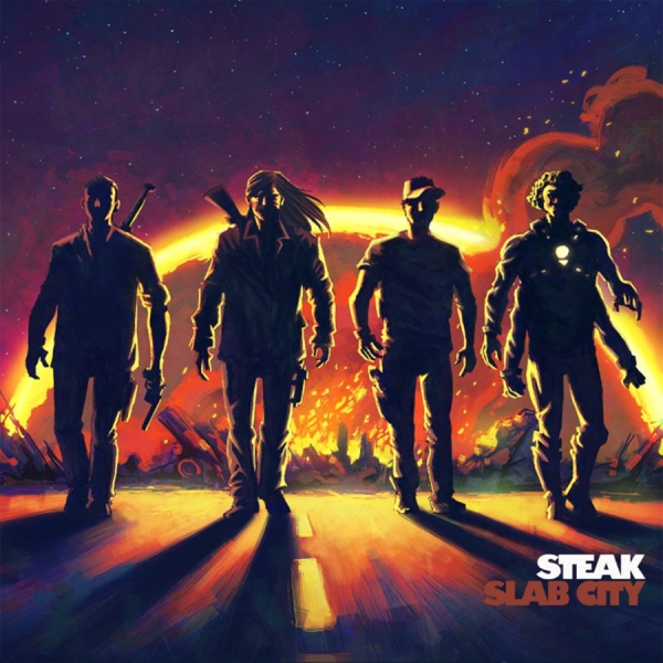 Steak - Slab City - Ltd.Ed. in der Gruppe CD / Hårdrock/ Heavy metal bei Bengans Skivbutik AB (1088548)
