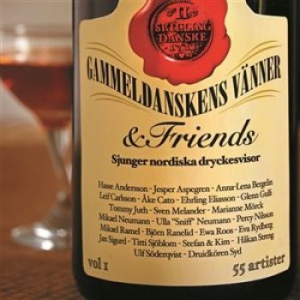 Div Artister - Gammeldanskens Vänner & Friends in der Gruppe CD bei Bengans Skivbutik AB (1089504)