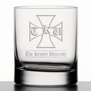 Kristet Utseende - Whiskey Glas Tku Logo in der Gruppe MERCH bei Bengans Skivbutik AB (1096399)