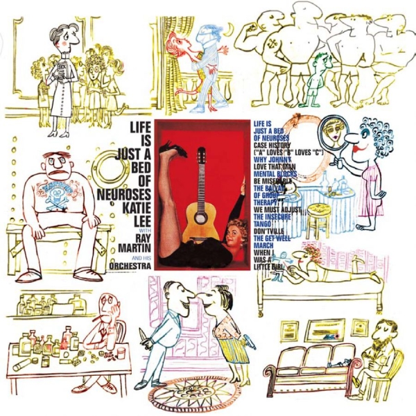 Lee Katie - Life Is Just A Bed Of Neuroses in der Gruppe CD / Pop bei Bengans Skivbutik AB (1101889)