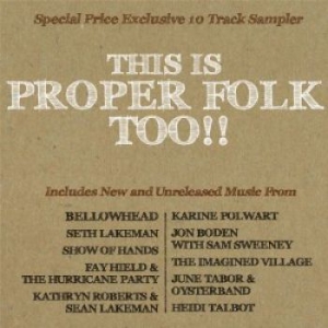 Various Artists - This Is Proper Folk Too!! in der Gruppe CD bei Bengans Skivbutik AB (1102029)