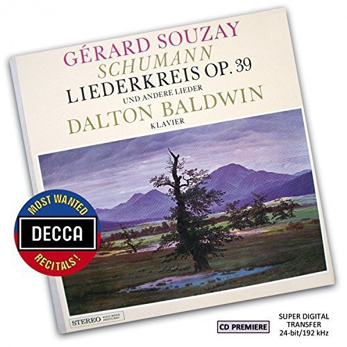 Souzay Gérard/Baldway Dalton - Liederkreis & Andra Lieder in der Gruppe CD / Klassiskt bei Bengans Skivbutik AB (1102910)
