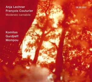 Anja Lechner / Francois Couturier - Moderato Cantabile in der Gruppe CD bei Bengans Skivbutik AB (1103138)