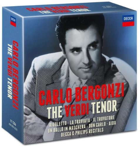 Bergonzi Carlo - Verdi Tenor (17Cd) in der Gruppe CD / Klassiskt bei Bengans Skivbutik AB (1106814)