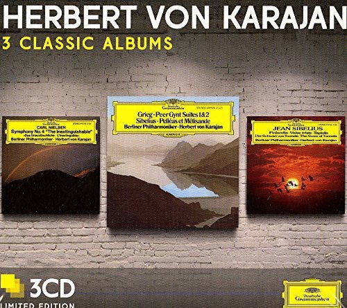 Herbert von Karajan - Sibelius/ Grieg/ Nielsen in der Gruppe CD / Bestseller bei Bengans Skivbutik AB (1106819)