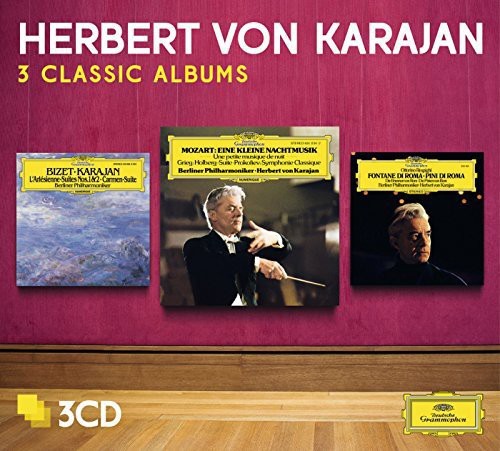 Herbert von Karajan - Mozart/ Bizet/ Respighi in der Gruppe CD / Klassiskt bei Bengans Skivbutik AB (1106821)