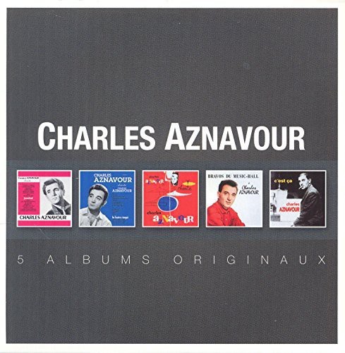 Charles Aznavour - Original Album Series in der Gruppe CD / Pop bei Bengans Skivbutik AB (1107510)