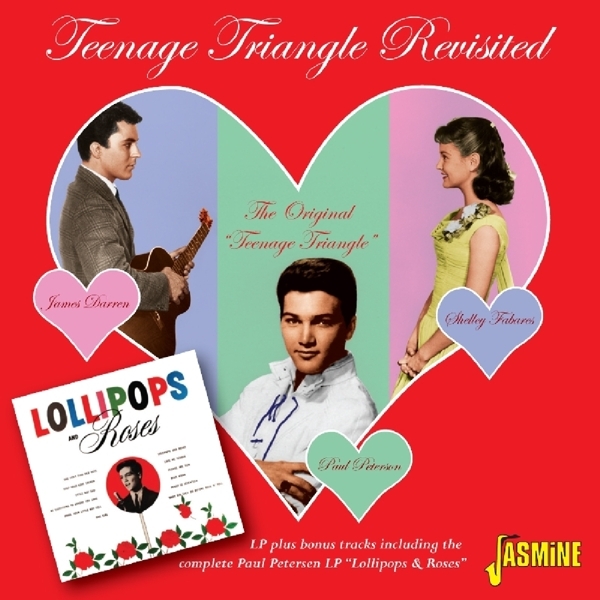 Fabares Shelley/James Darren/Paul Petersen - Teenage Triangle Revisited in der Gruppe CD / Bestseller bei Bengans Skivbutik AB (1111479)