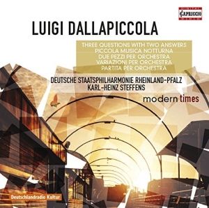 Dallapiccola - Modern Times in der Gruppe CD / Klassiskt bei Bengans Skivbutik AB (1113160)