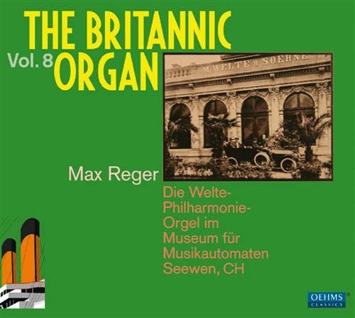 Various Composers - The Britannic Organ Vol 8 in der Gruppe CD / Bestseller bei Bengans Skivbutik AB (1113191)