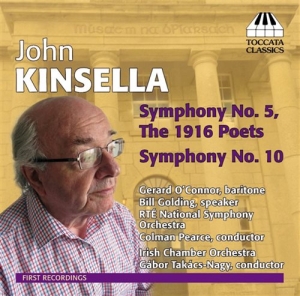 Kinsella - Symphonies 5&10 in der Gruppe CD bei Bengans Skivbutik AB (1113211)