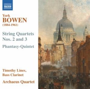 Bowen - String Quartets 2&3 in der Gruppe CD bei Bengans Skivbutik AB (1114153)