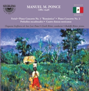 Ponce Manuel M - Piano Concertos in der Gruppe CD bei Bengans Skivbutik AB (1117725)