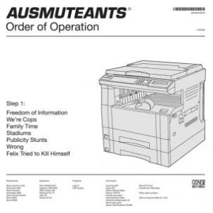 Ausmuteants - Order Of Operation in der Gruppe CD bei Bengans Skivbutik AB (1117733)