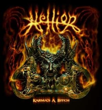 Hellion - Karma's A Bitch in der Gruppe CD / Hårdrock/ Heavy metal bei Bengans Skivbutik AB (1117834)