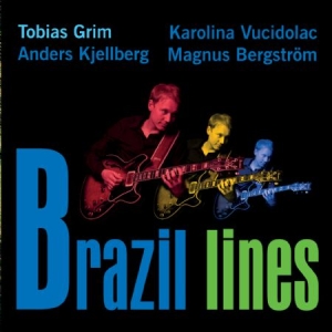Tobias Grim Trio - Brazil Lines in der Gruppe CD / Jazz bei Bengans Skivbutik AB (1125460)