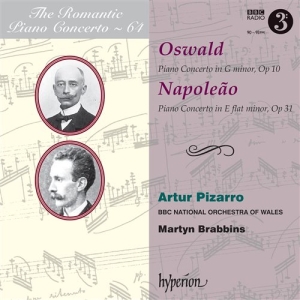 Oswald / Napoleano - The Romantic Piano Concerto Vol 64 in der Gruppe CD bei Bengans Skivbutik AB (1126920)