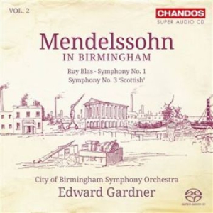 Felix Mendelssohn - In Birmingham in der Gruppe MUSIK / SACD / Klassiskt bei Bengans Skivbutik AB (1126939)