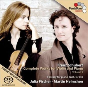 Schubert - Works For Violin in der Gruppe MUSIK / SACD / Klassiskt bei Bengans Skivbutik AB (1127872)