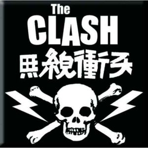 Clash - Skull & Crossbones -  Fridge Magnet in der Gruppe Minishops / The Clash bei Bengans Skivbutik AB (1129627)