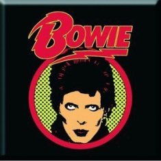 David Bowie - David Bowie -  Fridge Magnet: Flash Logo in der Gruppe MERCH bei Bengans Skivbutik AB (1129628)