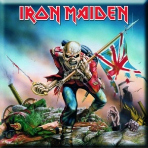 Iron Maiden - Iron Maiden Fridge Magnet: The Trooper in der Gruppe Minishops / Iron Maiden bei Bengans Skivbutik AB (1129630)