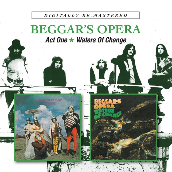 Beggars Opera - Act One/Waters Of Change in der Gruppe CD / Pop bei Bengans Skivbutik AB (1131149)