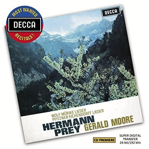 Prey Hermann - Lieder in der Gruppe CD / Klassiskt bei Bengans Skivbutik AB (1133535)