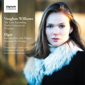 Vaughan Williams / Elgar - Works For Violin in der Gruppe CD bei Bengans Skivbutik AB (1135045)