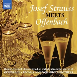 Josef Strauss - Meets Offenbach in der Gruppe CD bei Bengans Skivbutik AB (1136629)