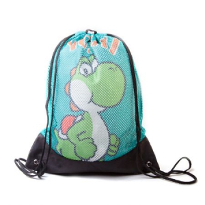 Nintendo Mario - Nintendo - Yoshi Mesh Gym Bag in der Gruppe MERCH bei Bengans Skivbutik AB (1146617)