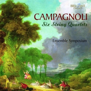 Campagnoli - Six String Quartets in der Gruppe CD bei Bengans Skivbutik AB (1148203)