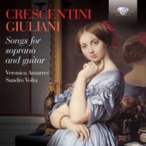 Crescentini / Giuliani - Songs For Sopranos And Guitar in der Gruppe CD bei Bengans Skivbutik AB (1148207)