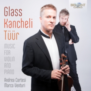Glass / Kancheli / Tuur - Music For Violin And Piano in der Gruppe Externt_Lager / Naxoslager bei Bengans Skivbutik AB (1148213)