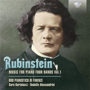 Rubinstein - Music For Piano Four Hands in der Gruppe CD bei Bengans Skivbutik AB (1148224)