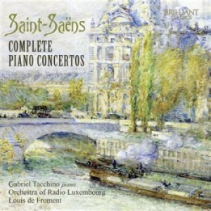 Saint-saens - Piano Concertos in der Gruppe CD bei Bengans Skivbutik AB (1148226)