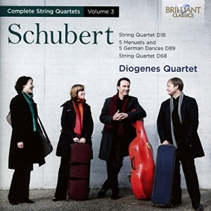 Schubert - String Quartets Vol 3 in der Gruppe CD bei Bengans Skivbutik AB (1148229)