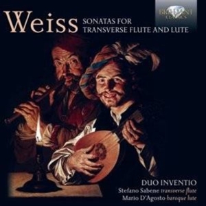 Weiss - Sonatas For Flute And Lute in der Gruppe CD bei Bengans Skivbutik AB (1148242)