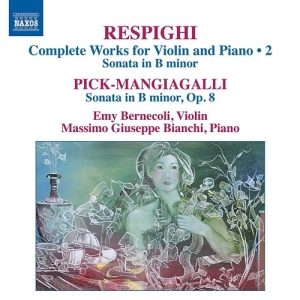 Respighi - Works For Violin 2 in der Gruppe CD bei Bengans Skivbutik AB (1153914)