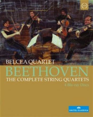 Beethoven Ludwig Van - String Quartets (Blu-Ray) in der Gruppe DVD & BLU-RAY bei Bengans Skivbutik AB (1153986)