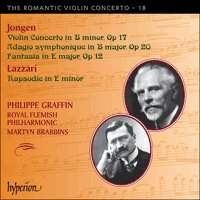 Jongen/Lazzari - Romantic Violin Concerto Vol 18 in der Gruppe CD bei Bengans Skivbutik AB (1154671)