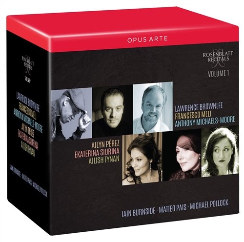 Rosenblatt - Recitals Vol 1 in der Gruppe CD / Klassiskt bei Bengans Skivbutik AB (1154714)