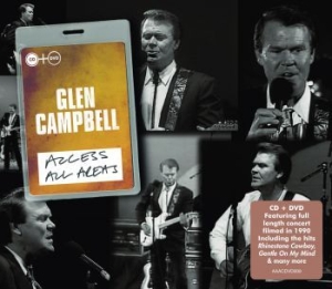 Campbell Glen - Access All Areas - Live (Cd+Dvd) in der Gruppe CD bei Bengans Skivbutik AB (1154828)