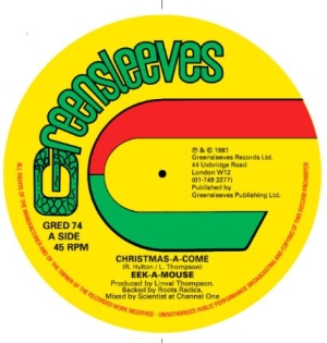 Eek-A-Mouse - Christmas-A-Come (Limited White Vin in der Gruppe VINYL bei Bengans Skivbutik AB (1154890)