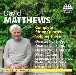 Matthews - String Quartets Vol 3 in der Gruppe CD bei Bengans Skivbutik AB (1156971)