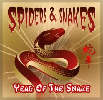 Spiders And Snakes - Year Of The Snake in der Gruppe CD / Hårdrock/ Heavy metal bei Bengans Skivbutik AB (1167456)