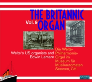 Various Composers - The Britannic Organ Vol 9 in der Gruppe CD bei Bengans Skivbutik AB (1168329)